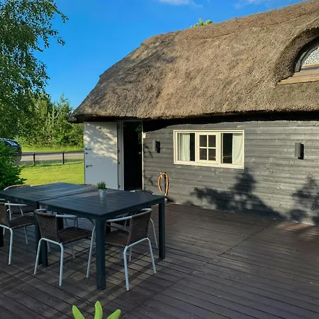 Thatched Holiday House At Hou And Hals Full Of Fun